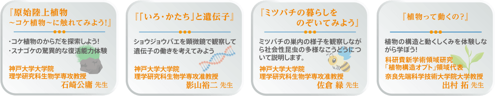 体験ブース1~4